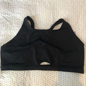 Jolyn black bikini top “Carmen” style in 3X